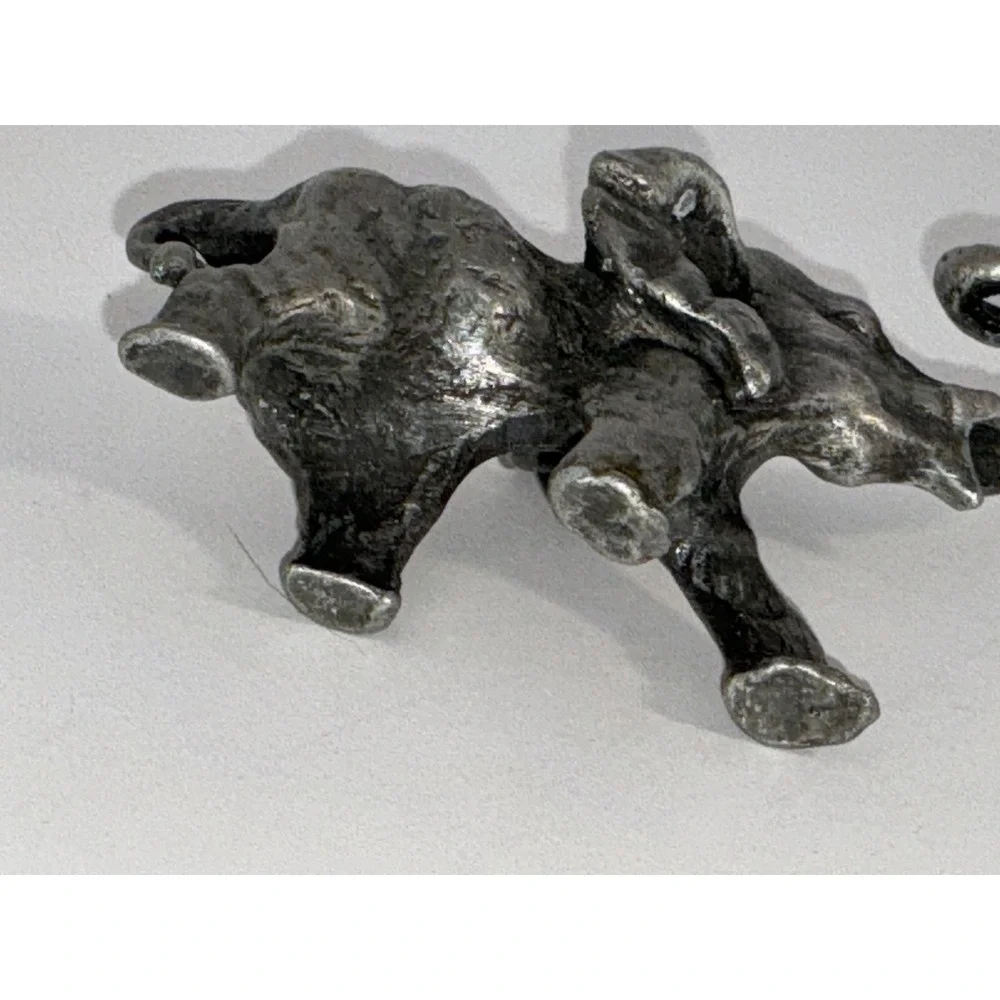 Spoontiques Pewter‎ Elephant In Golf Cart And Fire Engine 2 Pewter Elephants